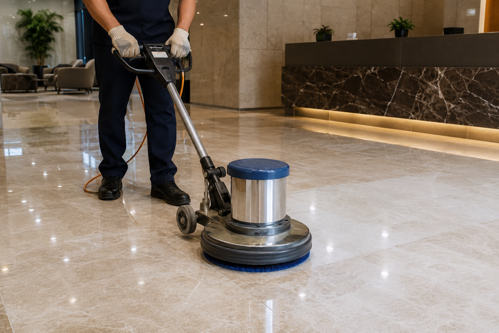 Floor Polishing & Buffing - Always Responsive