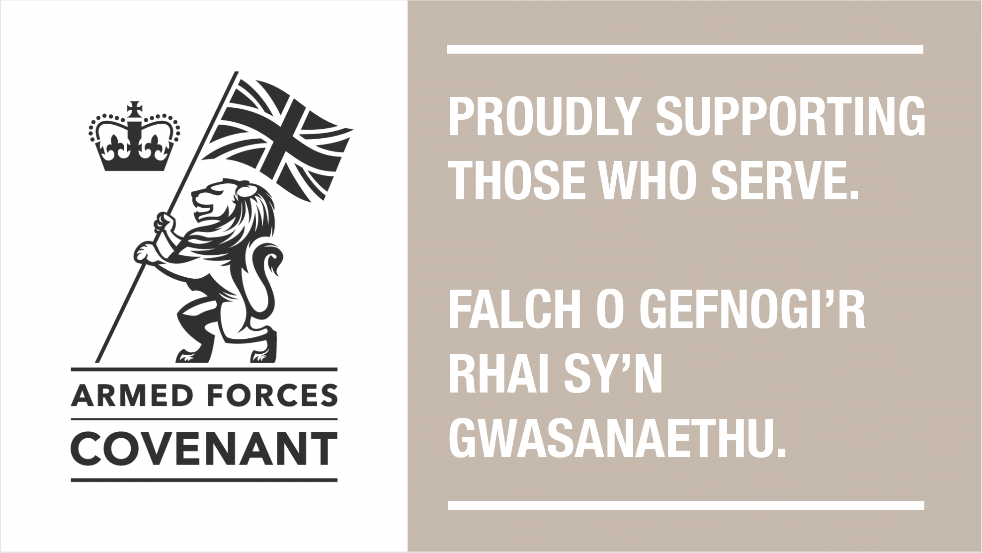 Afc Welsh Banner Accrediation for Always Responsive